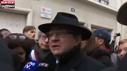 Jean-Luc Mélenchon hué et contraint de quitter la marche blanche pour Mireille Knoll (vidéo)