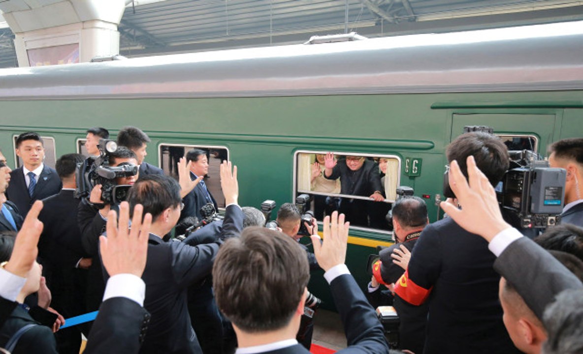 Kuzey Kore Liderinin Çin Ziyareti için Kullandığı Gizemli Treninin İçinden İlk Fotoğraflar