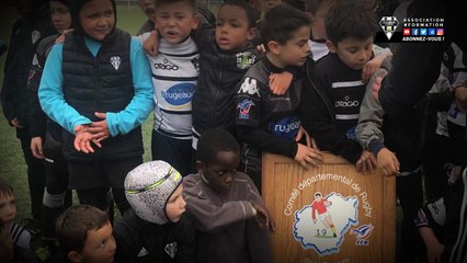 Les jeunes U6 à U10 du CA Brive remportent le trophée départemental de la Corrèze 2018