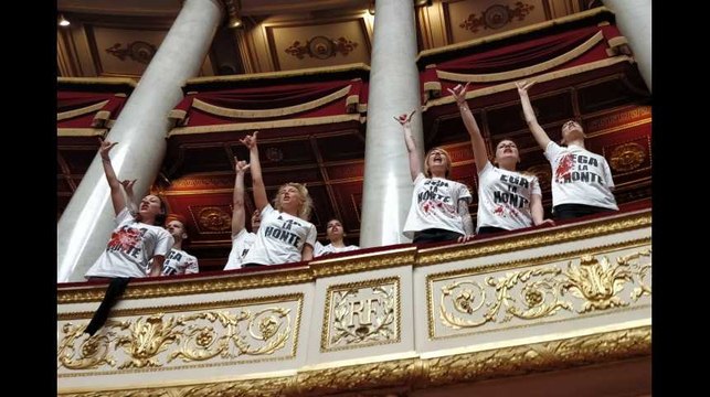 Elevage, esclavage! : des militants de la cause animale à l'Assemblée
