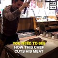 Knife Man is putting Salt Bae to shame (via NowThis Food)
