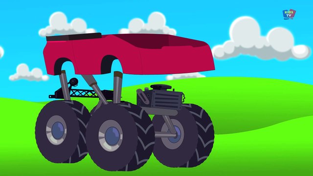 Le camion monstre - bande dessinée monstre camion -Monster truck