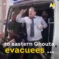 A Syrian govt MP refused to give water to people fleeing eastern Ghouta until they declared their loyalty to Assad.