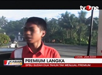 Descargar video: Premium Sudah 'Menghilang' di Ciamis Sejak 2 Tahun Lalu