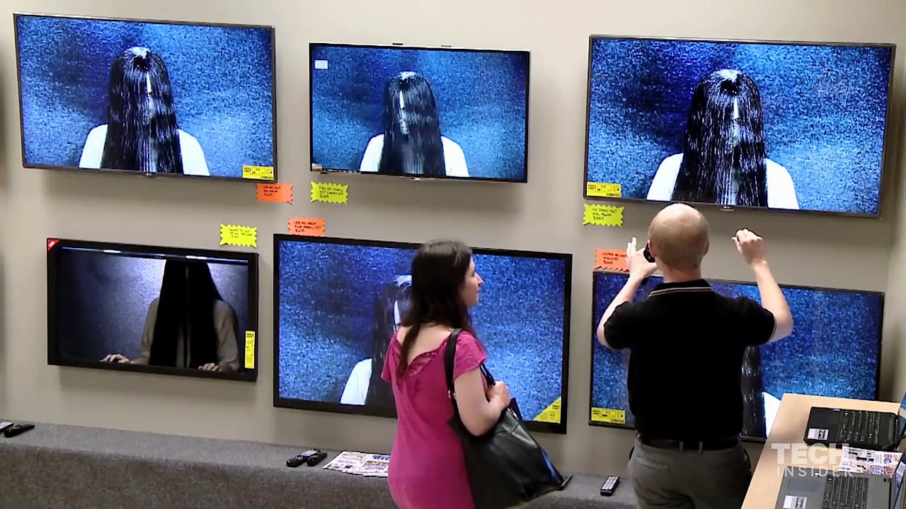 Prank promoting the new 'Rings' movie is genuinely frightening
