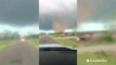 Driver records tornado sweeping through Louisiana
