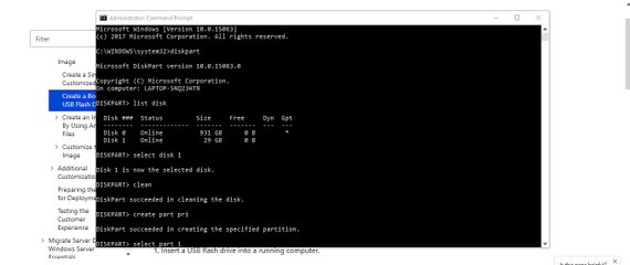 Create a bootable usb flash drive
