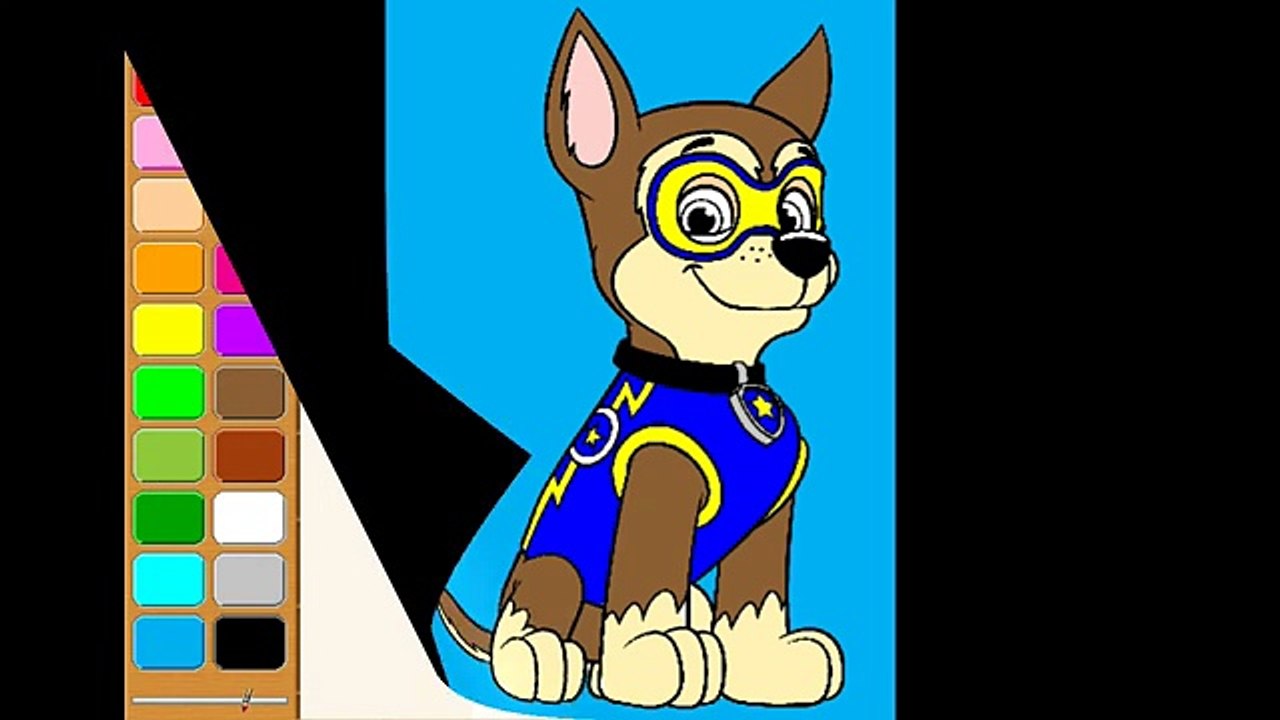 Paw Patrol Coloring Pages for Kids Coloring Games ► Paw Patrol Halloween Chase Coloring Book