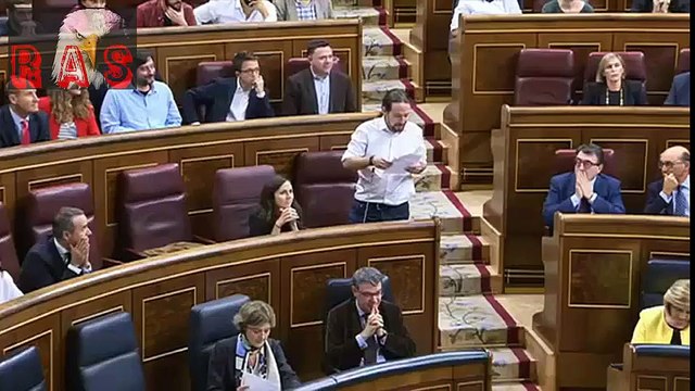 ¡¡¡BRUTAL ZASCA!!! de Pablo Iglesias a Mariano Rajoy que esta vez no lo salva ni DIOS