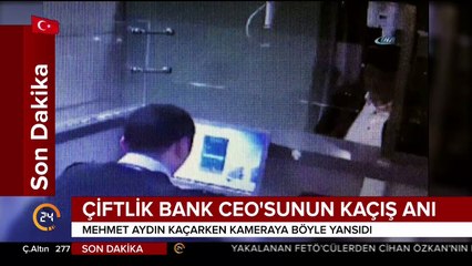 Çiftlik Bank CEO´sunun kaçış anı ortaya çıktı