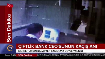 Çiftlik Bank CEO'sunun kaçış anı