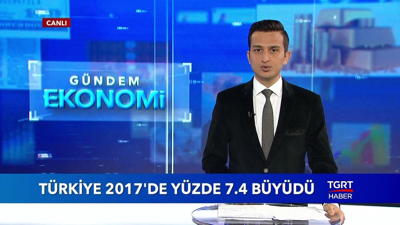 Türkiye 2017'de Yüzde 7.4 Büyüdü