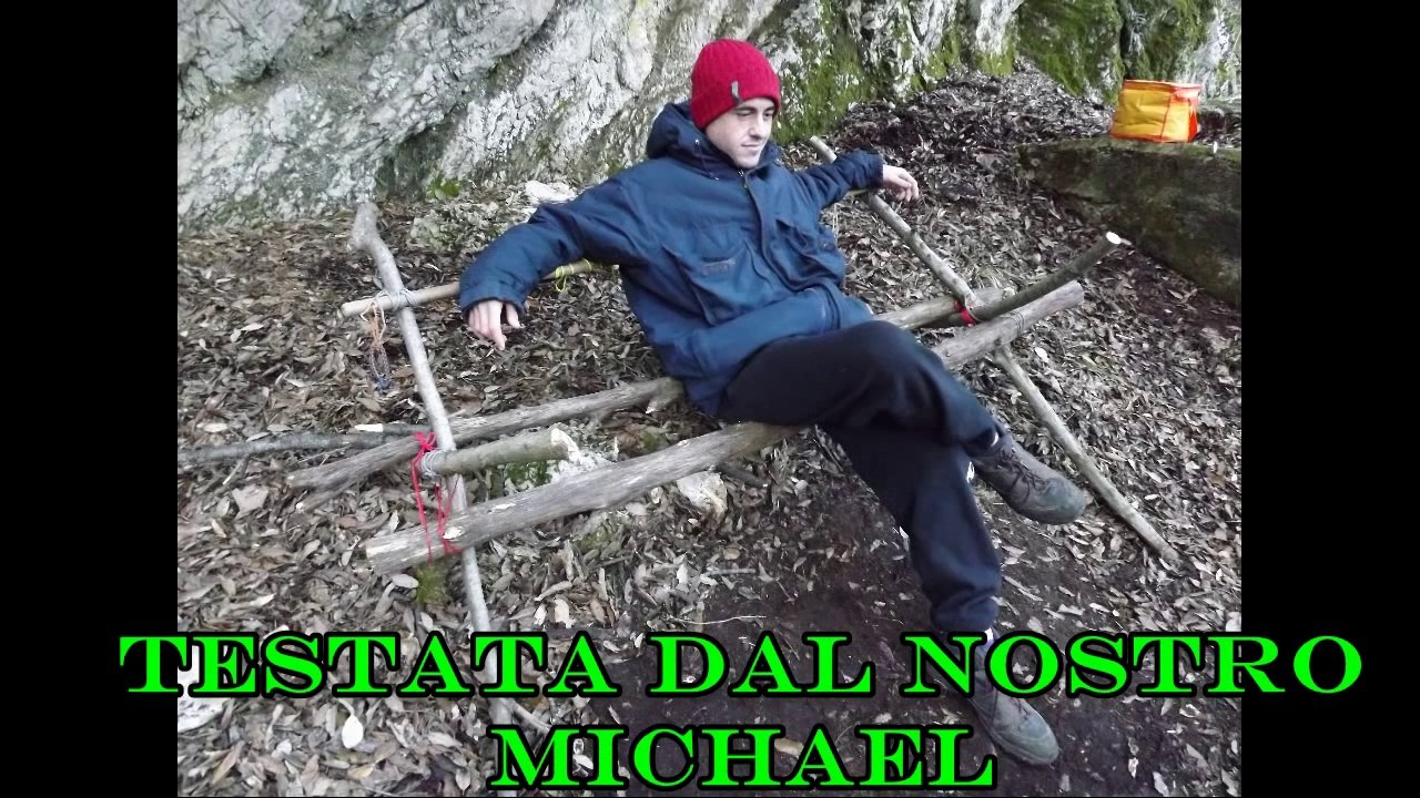 Panca da campo o anche per trekking