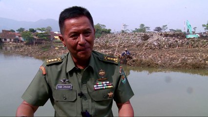 Indonesia troops deployed to clean one of world's dirtiest rivers