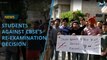 CBSE paper leak: Students protest against the CBSE's re-examination decision