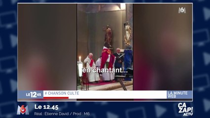 Un curé chante Michel Sardou à la messe !