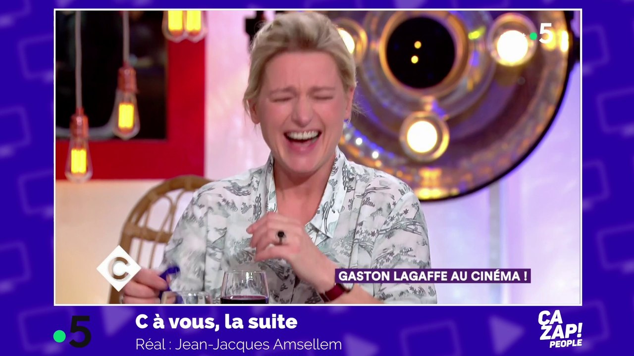 Fou rire sous hélium sur le plateau de C à Vous !