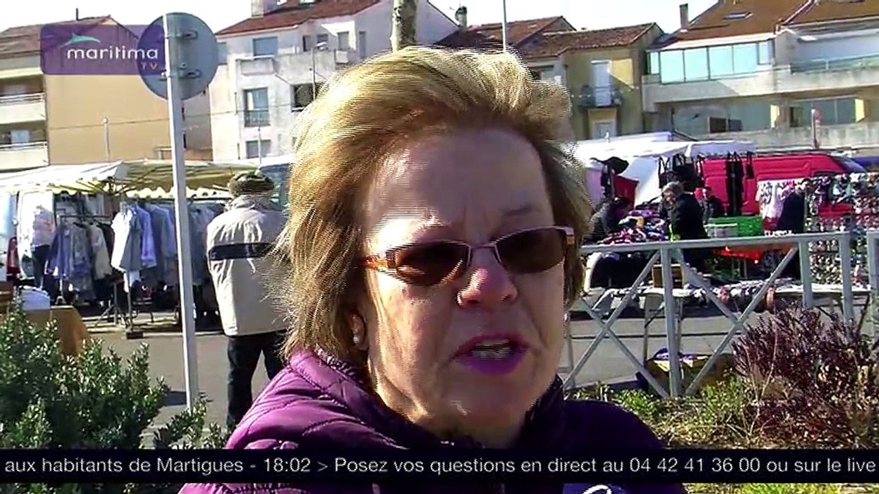Gaby Charroux, maire de Martigues, en direct sur Maritima