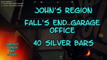 Far Cry 5 John's Region Fall's End Garage Office 40 Silver Bars
