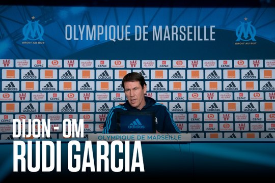 Replay | La conférence de presse de Rudi Garcia avant Dijon - OM