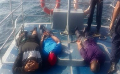 Una llamada alertó a alas autoridades sobre unos piratas en el cantón Playas y se logró su captura