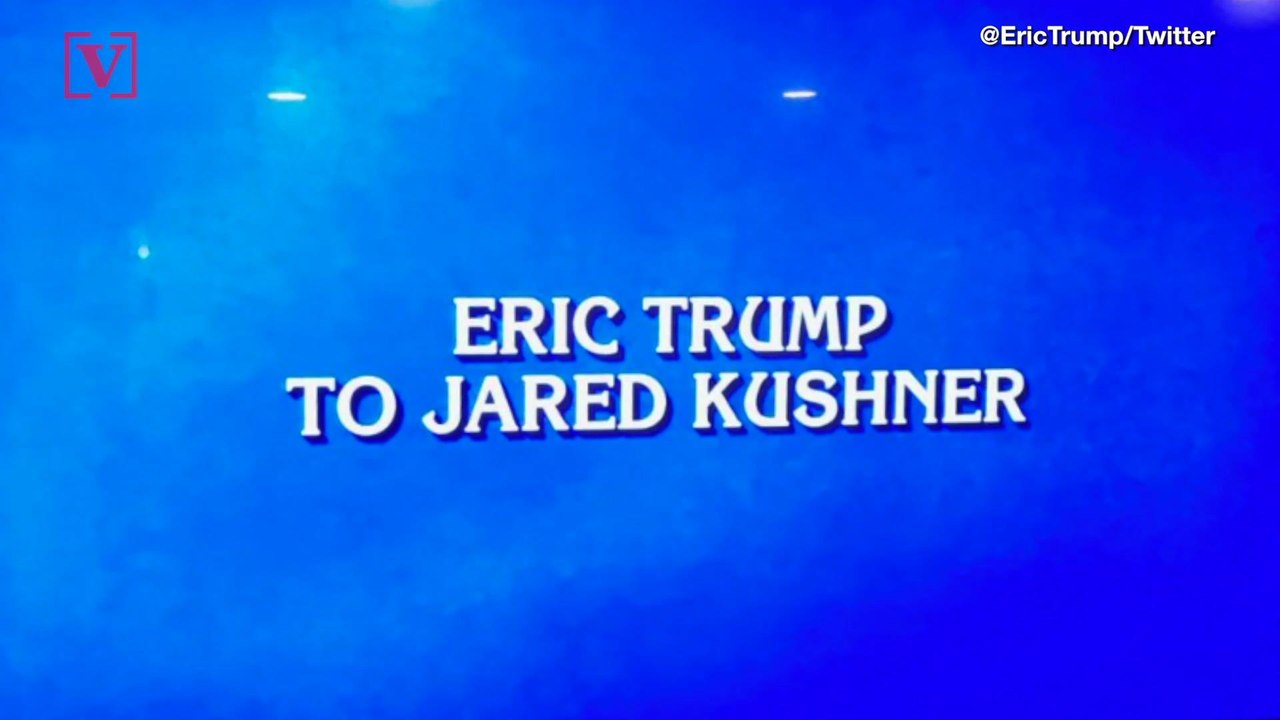 Eric Trump Chimes in On 'Jeopardy!' Mention, and So Does Twitter