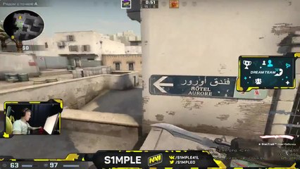 This is how Oleksandr "s1mple" Kostyliev plays a 1v1