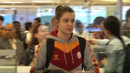 Eurocup'ta finale yükselen Galatasaray yurda döndü