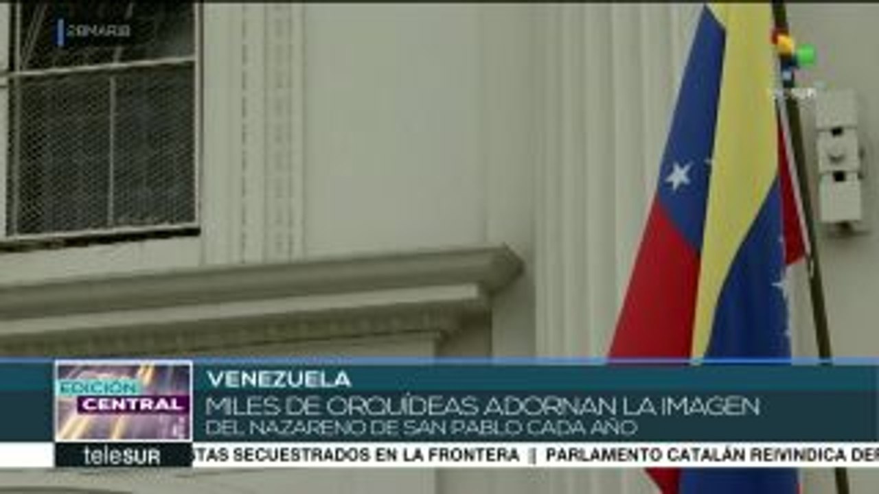 Venezuela: miles de feligreses veneran al Nazareno de San Pablo