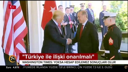 Türkiye ile ilişkiler onarılmalı