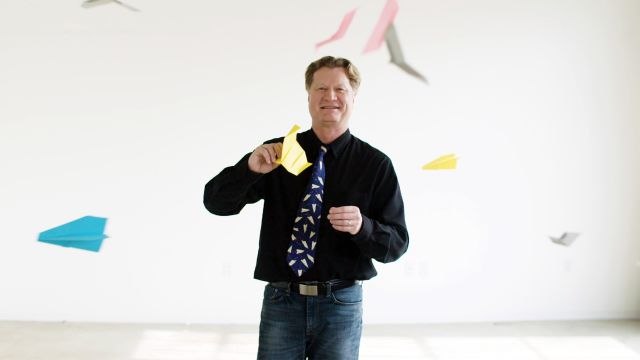 How This Guy Folds and Flies World Record Paper Airplanes