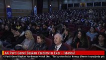 AK Parti Genel Başkan Yardımcısı Eker - İstanbul