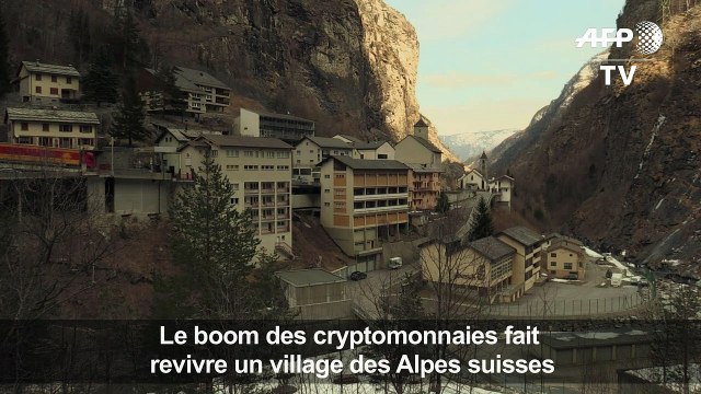 Suisse: le boom des cryptomonnaies fait revivre un village alpin