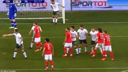 Türkiye - İrlanda - Mehmet TOPAL'ın Attığı Gol