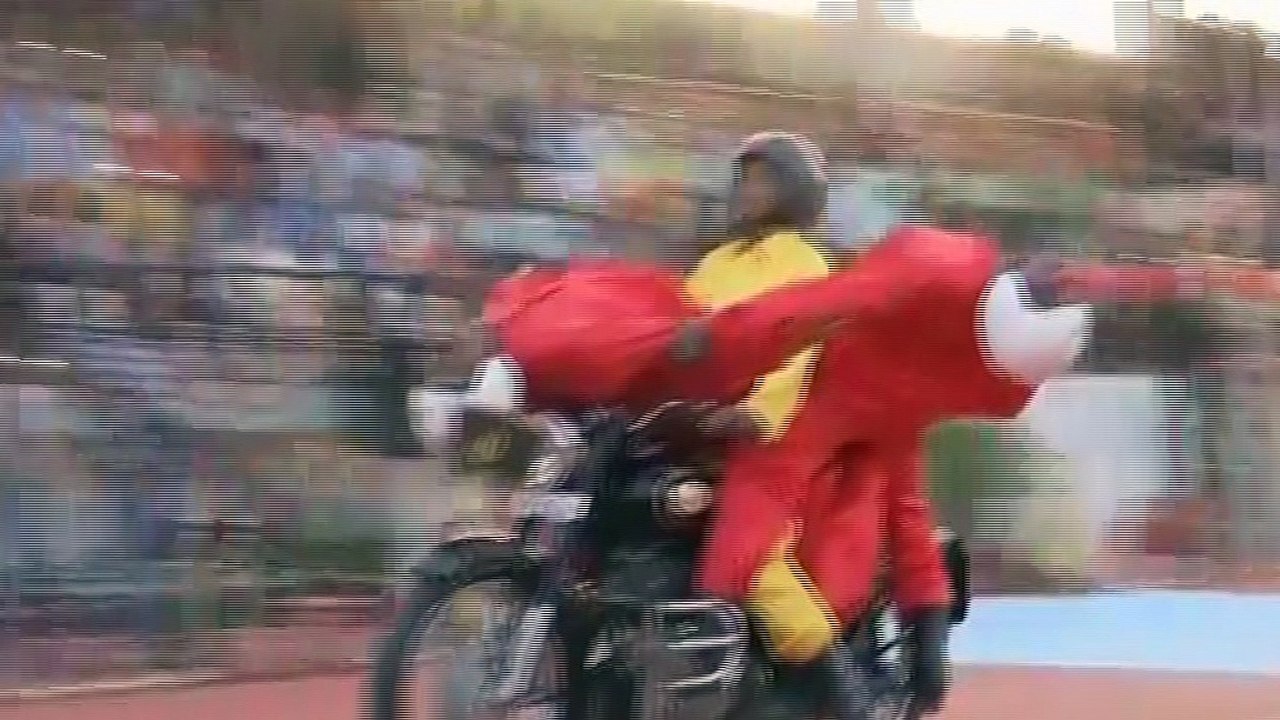 Bike Stunt At 15 August By Army Man