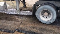 Ground Protection Mats - Semi Truck & Trailer