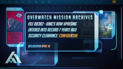 Save the Date! | Overwatch Archives Returns Apr 10