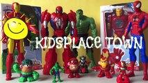 Playskool Heroes Mega Armadura Ironman, Hulk y Spiderman | Kidsplace Town