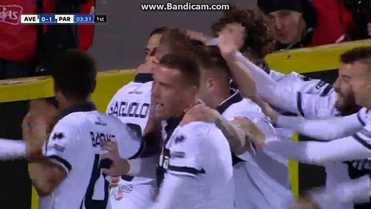 Gagliolo  goal // Avellino    0- 1  Parma