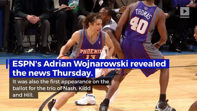 Report: Steve Nash, Jason Kidd, Grant Hill Headline 2018 Basketball Hall of Fame Class