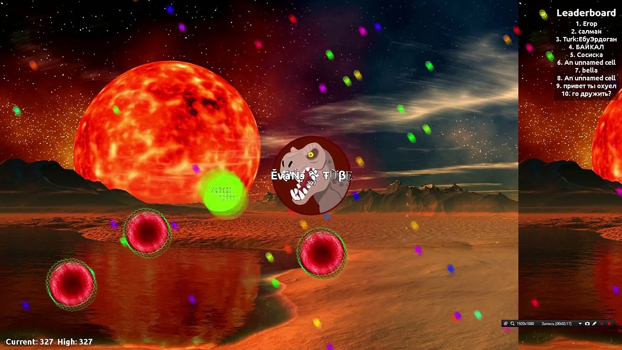 HACK - SPLIT RUNNING // NEW FREE AGAR.IO SPACE THEME 2016