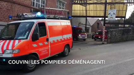 Couvin: les pompiers déménagent!