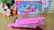 Frozen Elsa Barbie Bed & Bedroom:My Fancy Life Bedroom PlaysetバービーベッドElsa Barbie Cama e Quarto芭比床