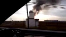 Accidente de F18 en Madrid en maniobra de despegue