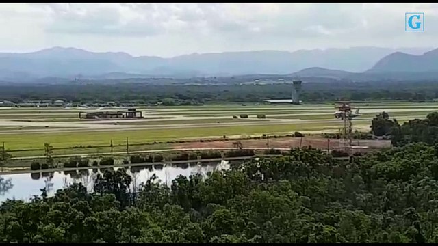 Avião de Temer decola na nova pista do Aeroporto de Vitória