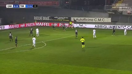 Federico Melchiorri Goal  - Carpi 1-0 Ternana — 29/03/18