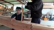 Ces charpentiers japonais sont des génies : pas un clous ni vis pour leur construction