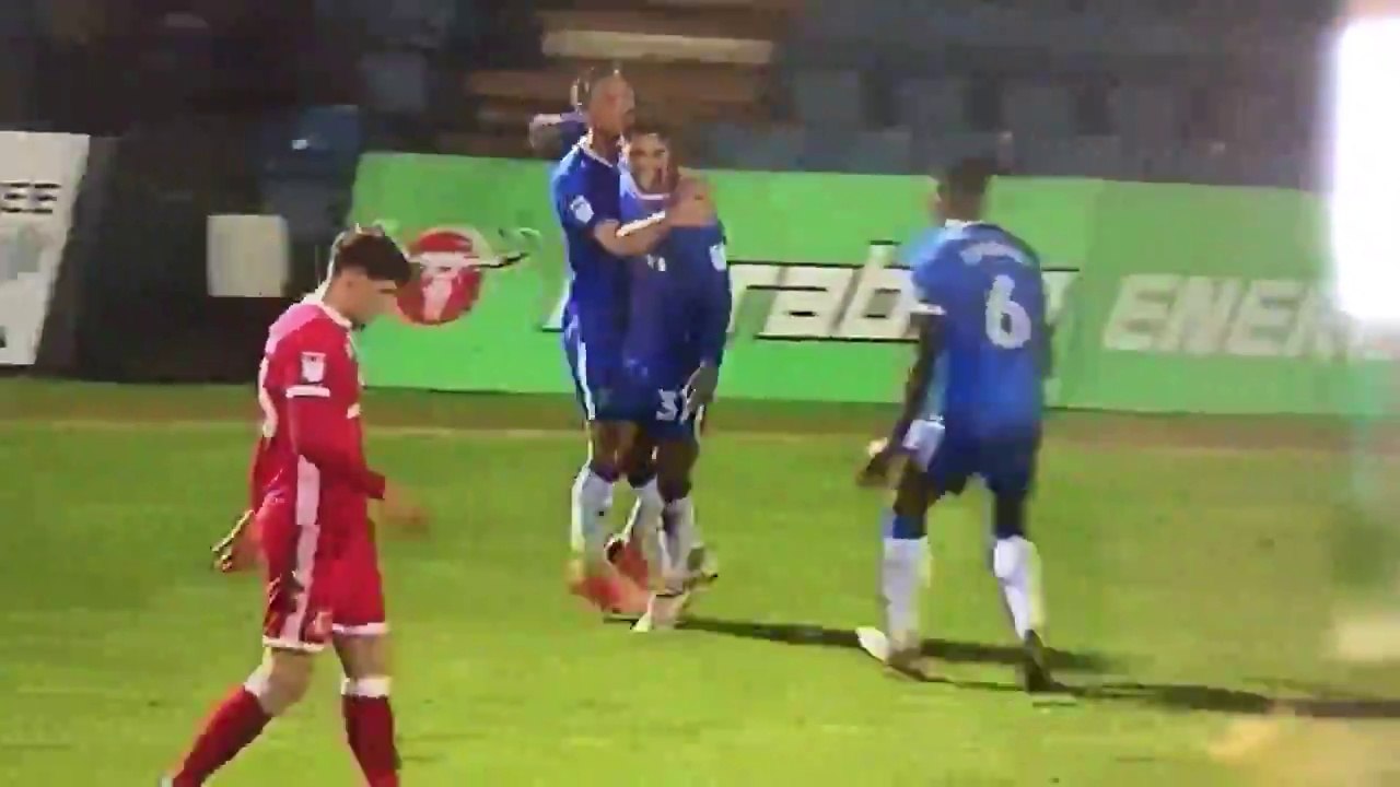 Navid Nasseri Goal - Gillingham 1 -1 MK Dons — 29/03/18