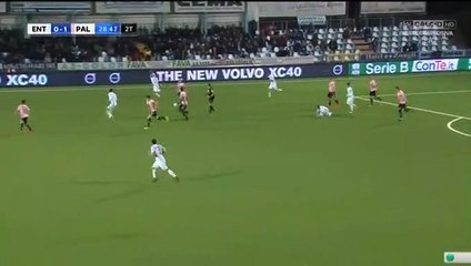 Eros de Santis Goal - Virtus Entella 0-2 Palermo — 29/03/18