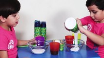 إياد يكسر الصحن وجاد يصاب بالصدمة - DIY fluffy slime _ طيور الجنة